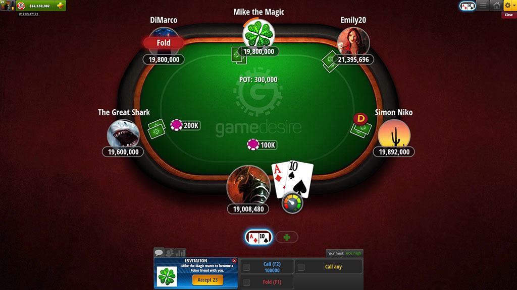 Free online texas hold