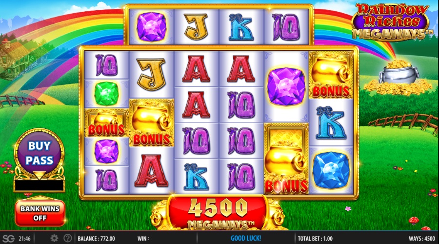 Play rainbow riches online for free